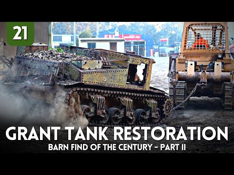 WORKSHOP WEDNESDAY: Greatest tank BARN FIND in Australia! PART II