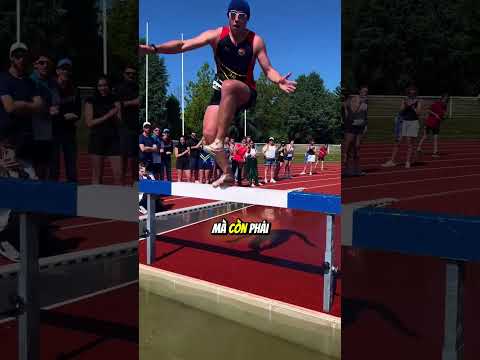 Vì sao các vận động viên nhảy xuống nước trong cuộc đua? 😲