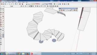 2014 DIBAC FOR SKETCHUP. TUTORIAL 008. SPECIAL STAIRCASE