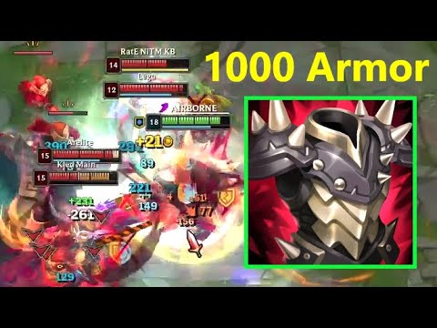 Can 5 People kill 1000 Armor Rammus?