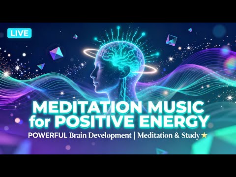 Alpha Brain Waves Meditation 🌙 Relax, Heal & Enhance Focus Instantly