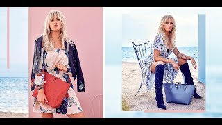 Ireland Baldwin for GUESS Accessories Spring 2018 Campaign