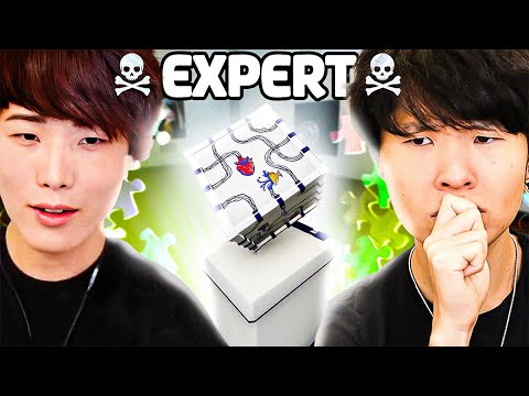 I challenged him to a 1v1 EXPERT difficulty Escape Sim. It's Impossible.