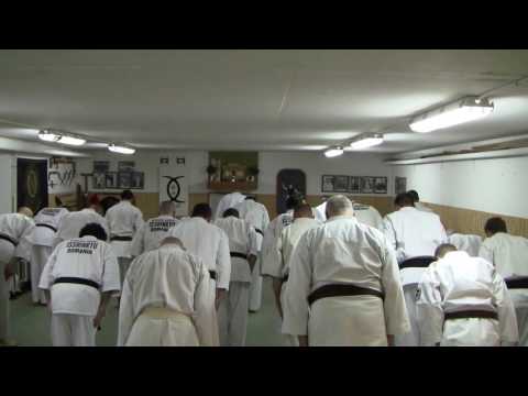 JOSHINKAN ISSHINRYU KARATE KOBUDO ASSOCIATION  2/4  - Salute & Warming Up