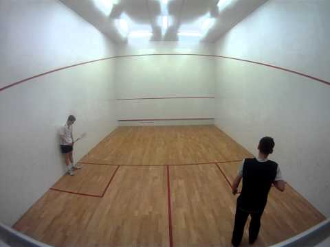 Paweł Wesołek vs Marcin Bartolewski 3 set (11:9) CLS Scout Squash Club
