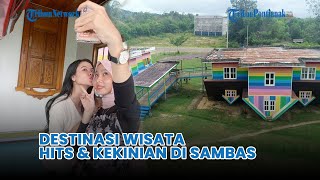 Download lagu Rumah Terbalik di Pantai Temajuk, Destinasi Wisata Hits dan Kekinian di Sambas Kalimantan Barat mp3