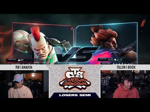 Losers Semi Final - Anakin vs Book | Cape Town Showdown 2023 - Tekken 7