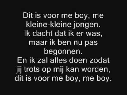 Yes R, Ali B & Lange Frans - Me boy + Lyrics (songtekst).