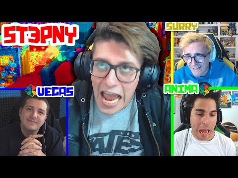THE LEGENDARY BEDWARS OF THE MATES WITH 4 FACECAMS !!