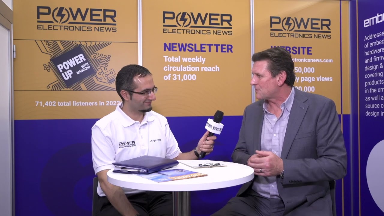PCIM 2023: Interview with Guy Moxey, Senior Director Power Products, Wolfspeed