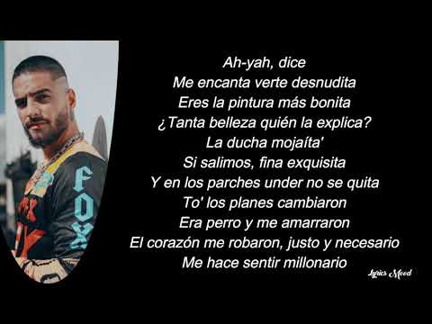 Maluma - ADMV LETRA