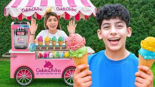 Jason's Ice Cream Truck Adventure with Friends