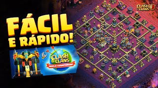 FÁCIL! COMO COMPLETAR O NOVO DESAFIO: ÚLTIMO DESAFIO DO CV17 NO CLASH OF CLANS!
