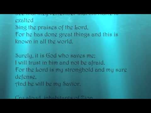 The First Song of Isaiah