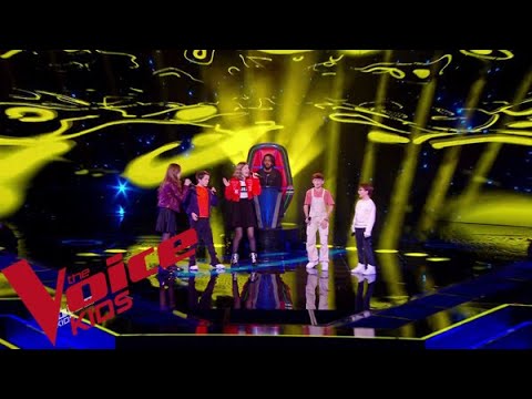 Hoshi - Je partirai | Livanni, Antoine, Eloane, Noeline et Lowen | The Voice Kids 2024 |...