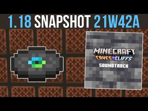 Minecraft 1.18 Snapshot 21w42a Otherside Music Disc & New Soundtrack!