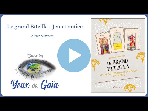 Le Grand Etteilla - Jeu et notice