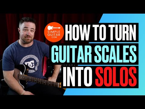 This is how to take scales & make them sound like solos