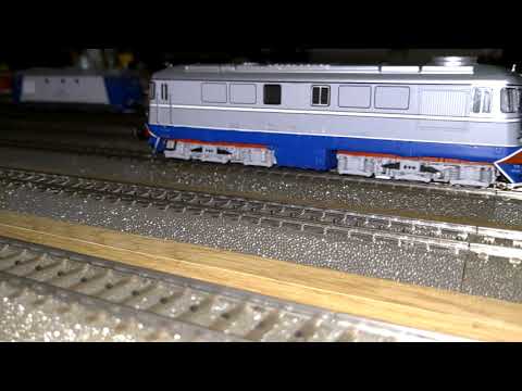 0 60 DA . ALBERT MODEL . Test de tractiune 2 . 19 vagoane calatori .  👍