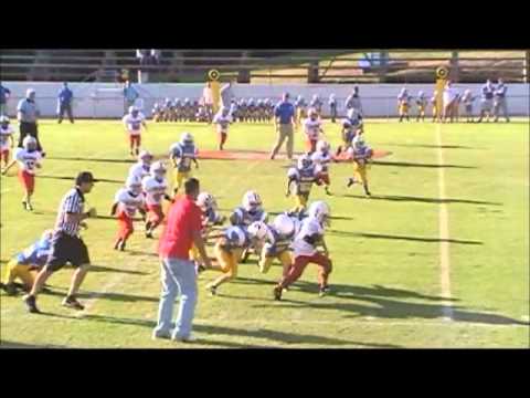 Jake Upton #4 insane TD run vs Piedmont 2011