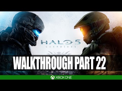 Halo 5 Guardians Walkthrough Part 22 | Mission 15: Guardians 1/2 | No Commentary