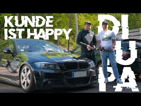 Neuer Motor im E90 | N57 Abholung by dieseltuningparts