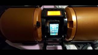 Sharp GX-M10  YT na Ipodzie już gra i buczy :)