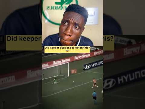 The goal keeper was suppose to catch that #football