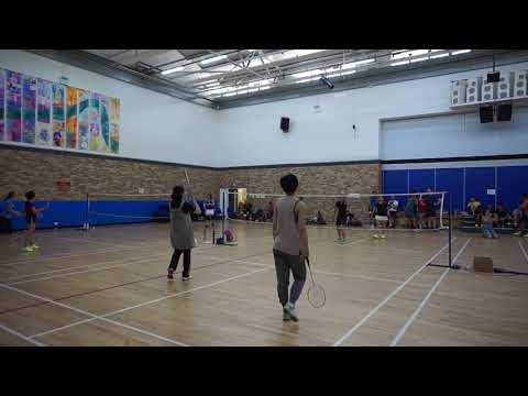 LCWBC NST 9th Badminton Tournament July 2018 Women's Doubles (WD) Final (1st set)