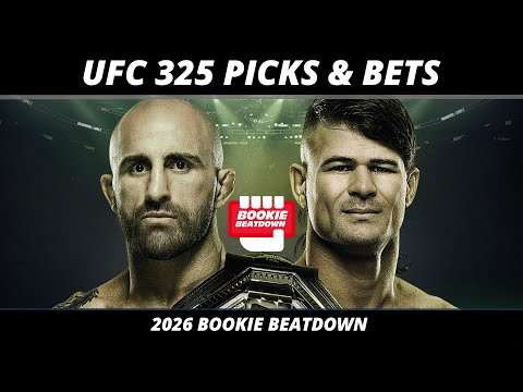 UFC 325 Picks, Bets, Props | Volkanovski vs Lopes 2 Fight Previews, Predictions