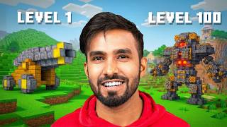Download lagu LEVEL 1 VS LEVEL 100 MINECRAFT CANNON mp3