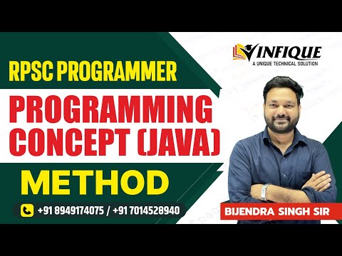 Rpsc Programmer Classes Java Methods Rpscprogrammer Rpscprogrammervacancy2024 Java