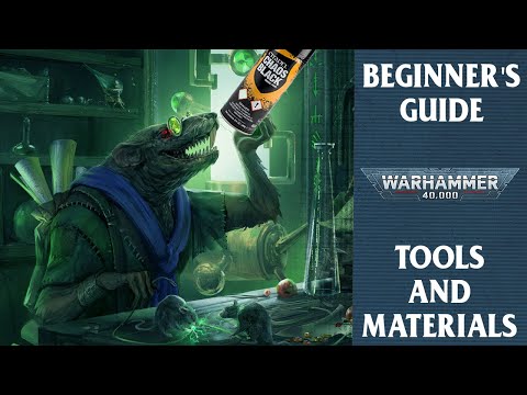 Miniature Painting Beginner's Guide: ESSENTIAL Materials & Tools
