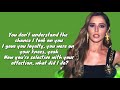 Cheryl - Let You Lyrics Video
