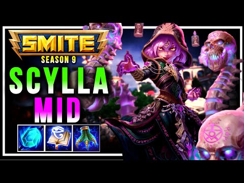 ¡SE RECOMIENDA NO PROVOCAR A LA NIÑA! ⛔ PRECAUCIÓN ☠️ | RANKED CONQUEST | SCYLLA - MID | SMITE 2022