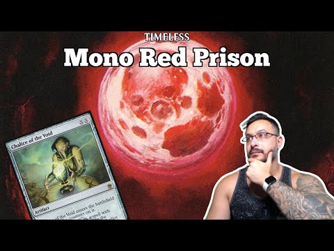 No Magic for You! | Mono Red Prison | Timeless Bo3 | MTG Arena