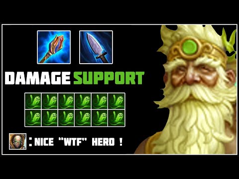 Sylvanus - damage support hero || Smite conquest gameplay