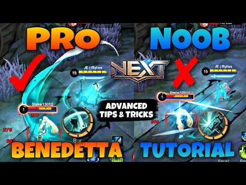 NEW HERO! BENEDETTA TUTORIAL 2021| Pro Guide | Advanced Tips & Tricks Mobile Legends