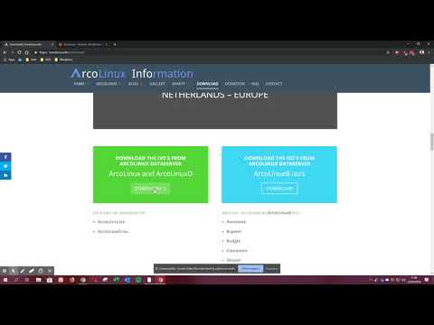 ArcoLinux : 922 installing virtualbox 6.0.8 on W10 and installing ArcoLinux