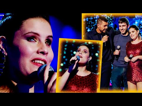 La pareja ciega cordobesa, Flor Álvarez y Lucas Belbruno, volvió a cantar y entercerieron al jurado