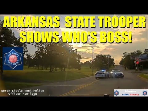 RECKLESS Career Criminal Meets the MIGHTY ARKANSAS STATE POLICE-Big Mistake!