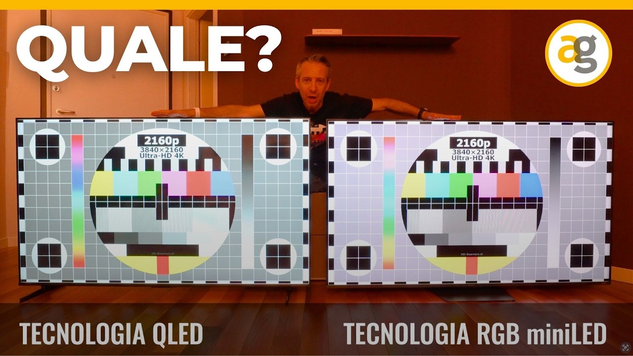 QLED vs RGB MiniLED Quale scegliere? RECENSIONE Hisense