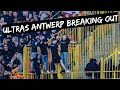 ANTWERP ULTRAS BREAKING OUT! Club Brugge vs Royal Antwerp 1-0