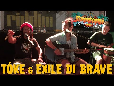 Exile Di Brave & Tóke - Rasta Party @ Riddim Roots Center - SummerJam 2018