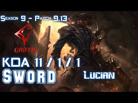 GRF Sword LUCIAN vs VIKTOR Top - Patch 9.13 KR Ranked