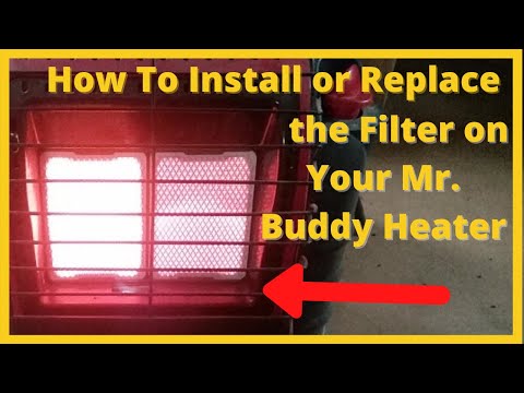 How To Install or Replace the Filter on a Lil Buddy or Big Buddy Heater
