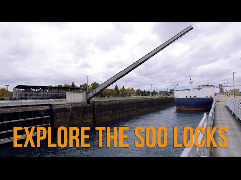 Explore the Soo Locks of Sault Ste. Marie