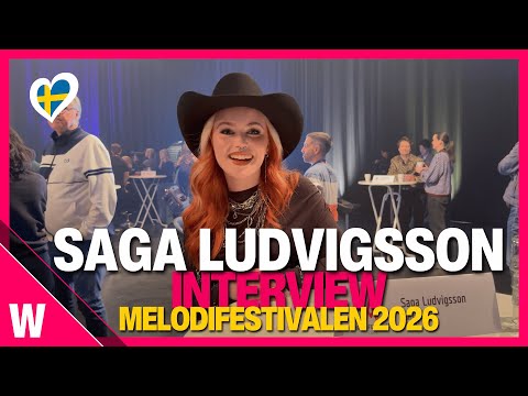 🇸🇪 Saga Ludvigsson – „Ain't Today“ | Interview beim Melodifestivalen 2026 Artist Launch