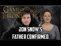 HBO Confirms Jon Snow's Biological Father