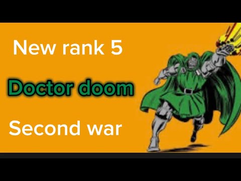 New rank 5 ( 5 star ) Doctor doom | second war for new alliance-Mcoc